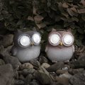Pure Garden LED Plastic Resin Owl Decoys, 2PK 50-182